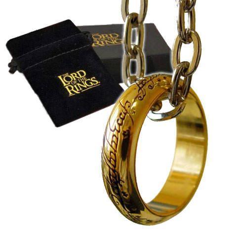 ACTIE the One Ring uit Lord of the Rings en the Hobbit, Verzamelen, Lord of the Rings, Replica, Nieuw, Verzenden