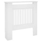 Witte Radiatorafdekking MDF – Modern Lattenontwerp met Plank, Verzenden, Nieuw