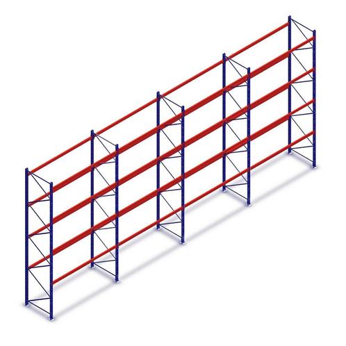 Aanbieding: Voordeelrij gebruikte SLP palletstelling, Zakelijke goederen, Kantoor en Winkelinrichting | Magazijn, Stelling en Opslag