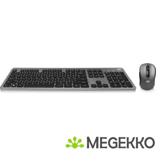 ACT Draadloze set met toetsenbord en muis, USB-C/USB-A, Computers en Software, Desktop Pc's, Nieuw, Verzenden