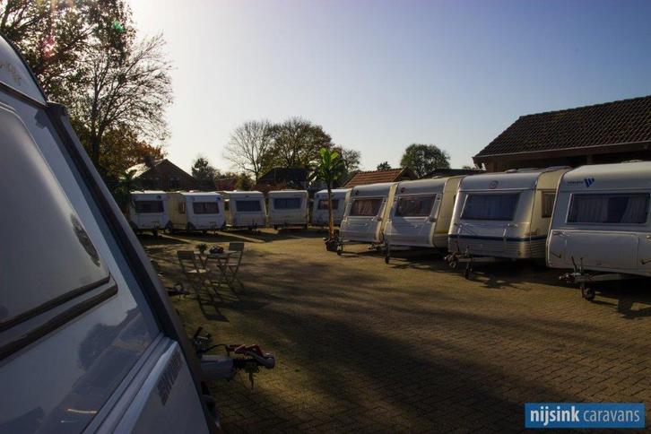 Ruim 65 tourcaravans te huur, op te halen uit Elspeet, Caravans en Kamperen, Caravans, tot en met 6, 1000 - 1250 kg, 2 aparte bedden