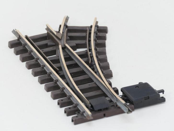 LGB 12000 Handweiche rechts,R1,30 Grad (Messing, Wissel), Hobby en Vrije tijd, Modeltreinen | Overige schalen, Rails, Gebruikt