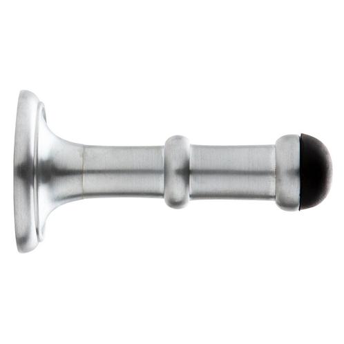 Deurstopper geborsteld in mat nikkel, Doe-het-zelf en Verbouw, Hang- en Sluitwerk, Overige typen, Nieuw, Koper of Messing, Ophalen of Verzenden