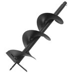 vidaXL Grondboor 200 mm staal, Verzenden, Nieuw