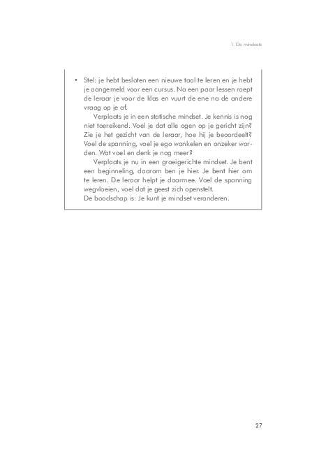 Mindset 9789088508097, Boeken, Studieboeken en Cursussen, Zo goed als nieuw, Verzenden