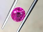 1 pcs Roze Saffier - 1.57 ct - Gemological Institute of, Nieuw