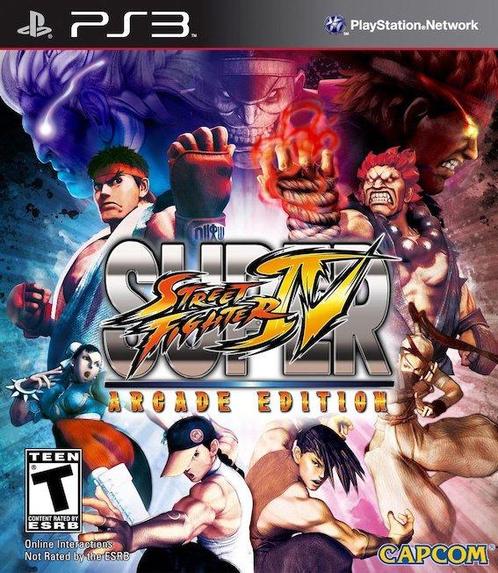 Super Street Fighter IV Arcade Edition (PS3 Games), Spelcomputers en Games, Games | Sony PlayStation 3, Zo goed als nieuw, Ophalen of Verzenden