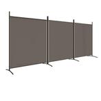 Kamerscherm 525cm Antraciet - Retourdeal - 35% Korting!, Huis en Inrichting, Woonaccessoires | Kamerschermen, Ophalen of Verzenden