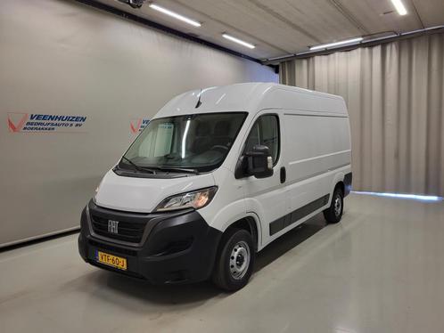 Fiat Ducato 2.2MultiJet 120pk L2/H2 Euro 6!, Auto's, Bestelauto's, Onderhoudsboekje, Lease, Handgeschakeld, Wit, Financial lease