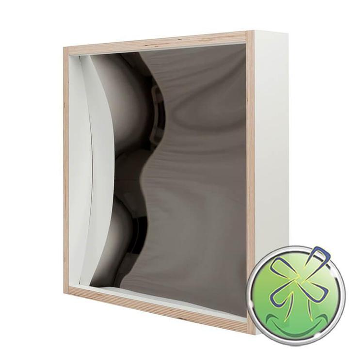 Lachspiegel 50x50cm vierkant, Hobby en Vrije tijd, Feestartikelen, Overige, Nieuw, Versiering, Ophalen of Verzenden