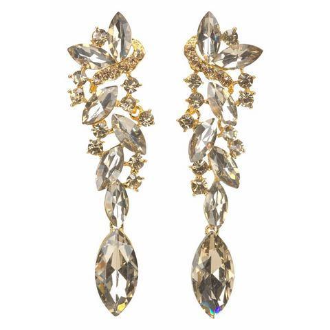Firetti Oorstekers Glamour-look met glassteen (1-delig), Sieraden, Tassen en Uiterlijk, Oorbellen, Nieuw, Verzenden