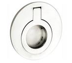 Luikring rond 50mm glans nikkel, Ophalen of Verzenden, Nieuw