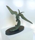 Irénée Rochard - sculptuur, La Mouette sur la Vague - 34 cm, Antiek en Kunst
