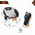 Moonchair Schotel Heavy Duty Duurzame campingstoel van staal, Verzenden, Nieuw