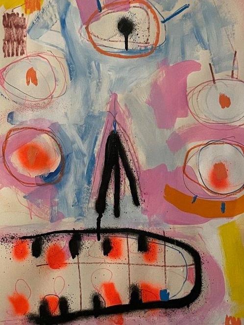 Bolla Hiriart - Misfits, Antiek en Kunst, Kunst | Schilderijen | Modern