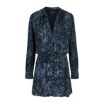 Marc Aurel • korte jurk blauw motief • 36, Kleding | Dames, Jurken, Marc Aurel, Nieuw, Maat 36 (S), Verzenden