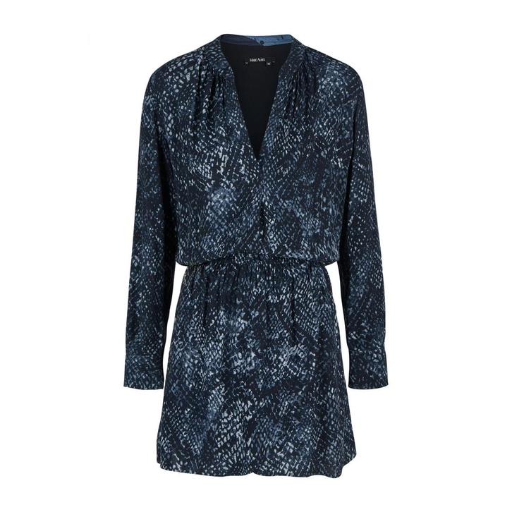 Marc Aurel • korte jurk blauw motief • 36, Kleding | Dames, Jurken, Blauw, Nieuw, Maat 36 (S), Verzenden