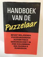 Handboek van de puzzelaar 9789094007645 Welberg, Verzenden, Gelezen, Welberg