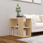 vidaXL Bijzetkast 60x30x50 cm bewerkt hout sonoma, Huis en Inrichting, Verzenden, Nieuw, 50 tot 100 cm, Minder dan 100 cm