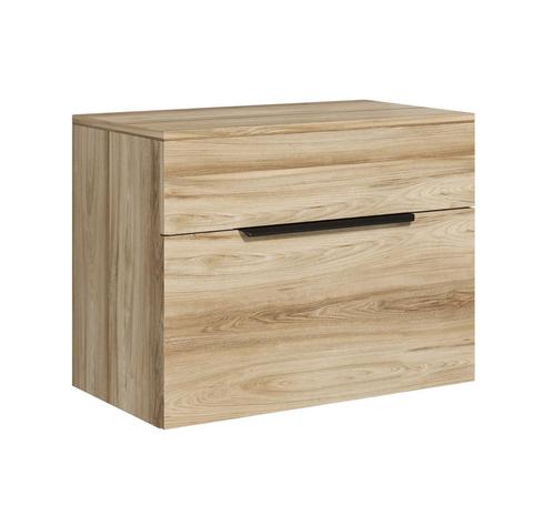Wastafelkast Cali 60 x 35 cm - Eiken - Onderkast, Huis en Inrichting, Badkamer | Badkamermeubels, Nieuw, Verzenden