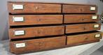 Opbergkoffer - Hout, Metaal - horlogemakerscrib