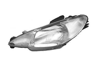 Peugeot 206 H4 Koplamp Links (Koplampen), Auto-onderdelen, Verlichting, Nieuw, Verzenden