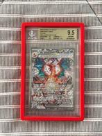 Pokémon - 1 Graded card - Charizard 223 Secret rare,, Nieuw