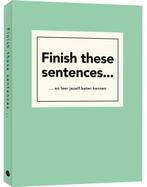 9789045329697 Finish these sentences... | Tweedehands, Verzenden, Zo goed als nieuw, Lavinia Bakker