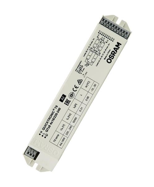 Osram Quicktronic QTz8 4x18 | Voorschakelapparaat, Huis en Inrichting, Lampen | Overige, Nieuw, Ophalen of Verzenden