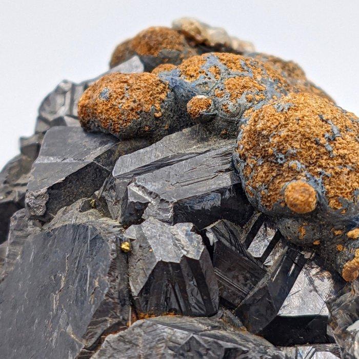 SPHALERIET LUCENTE met SIDERIET Mammellonare en CALCIET, Verzamelen, Mineralen en Fossielen