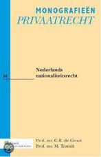 Nederlands nationaliteitsrecht 9789013058475 M. Tratnik, Verzenden, Gelezen, M. Tratnik