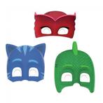 Pj Masks Maskers 6st, Hobby en Vrije tijd, Feestartikelen, Nieuw, Verzenden