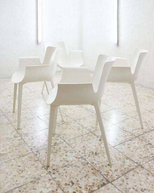Kartell - Piero Lissoni - Fauteuil (4) - Piuma - Wit -, Antiek en Kunst, Antiek | Meubels | Stoelen en Banken