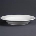Diepe porselein borden 27 cm (stuks 6), Verzenden