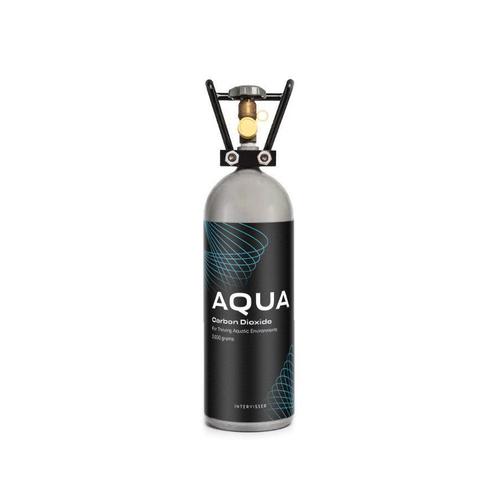 AQUA CO2 koolzuur en hervulbare gasfles 2 kg, Witgoed en Apparatuur, Thuistaps, Ophalen of Verzenden
