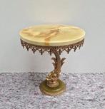 Bronzen Dolfijn Sidetable - Bijzettafel - Brons, Verguld