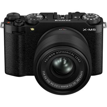 Fujifilm X-M5 Zwart + XC 15-45mm beschikbaar voor biedingen