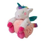 Babymatex Carol Unicorn Roze 85 x 100 cm Wiegdeken met, Verzenden, Nieuw