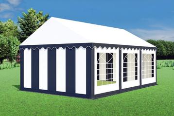 Partytent 4x6 PVC - Classic | Antraciet/wit beschikbaar voor biedingen