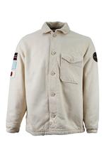 Napapijri Jas in maat L Wit, Kleding | Heren, Jassen | Winter, Verzenden, Zo goed als nieuw, Wit, Napapijri