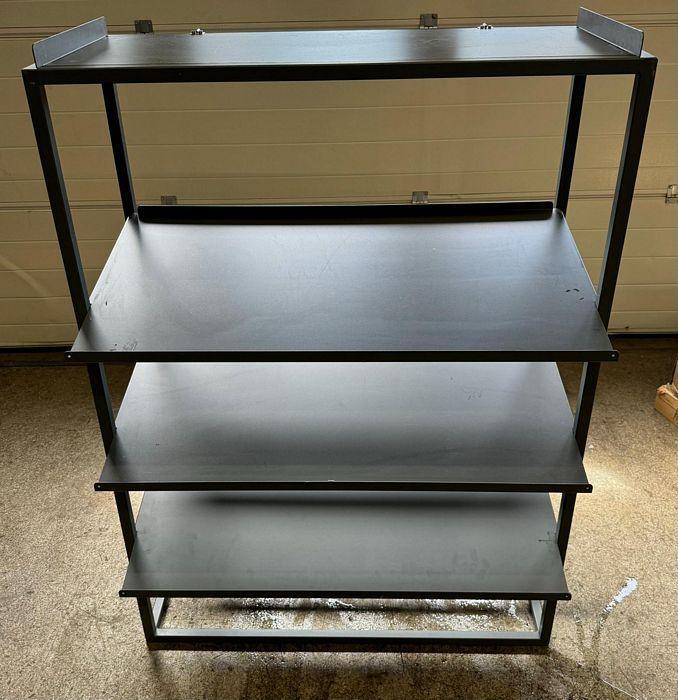Rek met 4 etages, Metalenrek 102,5cm, Zakelijke goederen, Kantoor en Winkelinrichting | Magazijn, Stelling en Opslag