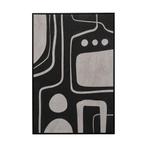 *WOONWINKEL* Kare Design Artistic Blacky Abstract Schilderij, Huis en Inrichting, Woonaccessoires | Schilderijen, Tekeningen en Foto's