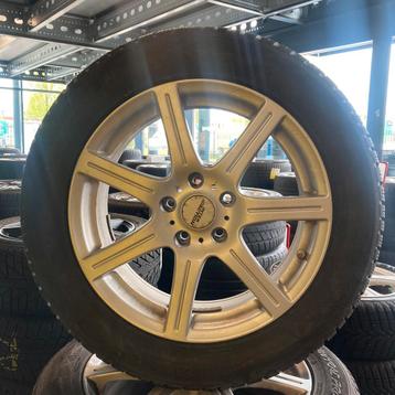 17 inch velgen set 5x114,3 (Renault Kadjar) winterbanden beschikbaar voor biedingen