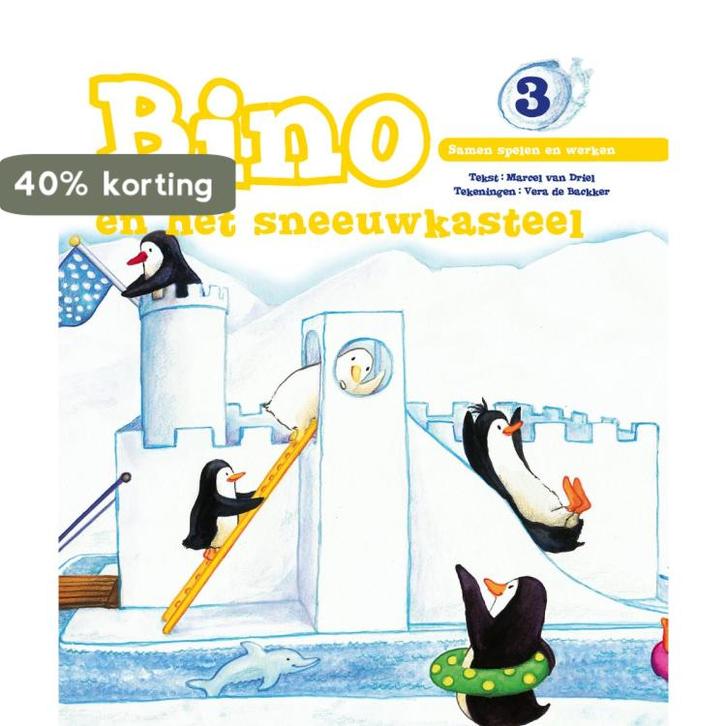 Bino en het sneeuwkasteel 9789057882913 M. van Driel, Boeken, Prentenboeken en Plaatjesalbums, Zo goed als nieuw, Verzenden