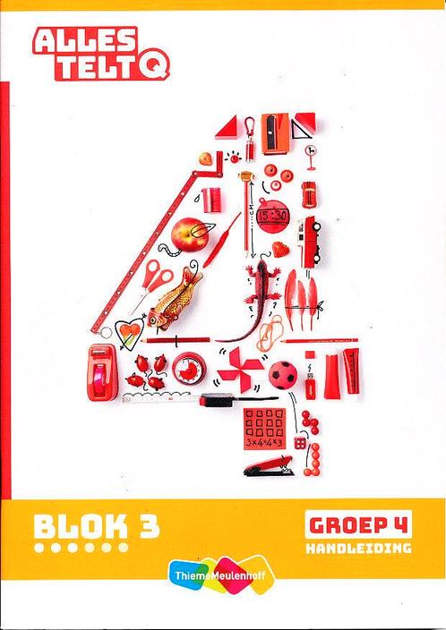 Alles Telt Q Handleiding blok 3 groep 4, Boeken, Schoolboeken, Nieuw, Verzenden