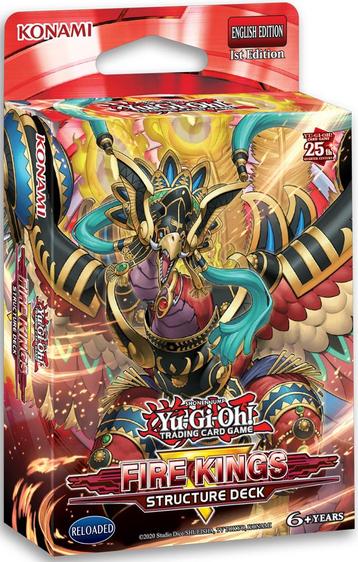 Konami Yu-Gi-Oh! TCG Fire Kings-Structure Deck (Diversen) beschikbaar voor biedingen
