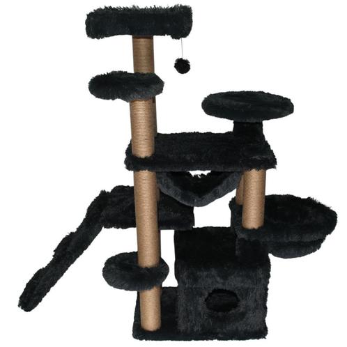 NIEUW: Topmast Krabpaal Fluffy Paris - Met kattenhuis, Dieren en Toebehoren, Krabmeubelen, Krabpaal, Nieuw, Ophalen of Verzenden