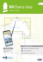 NV Charts Italië - IT 1 - Menton naar Elba, Ophalen of Verzenden, Nieuw