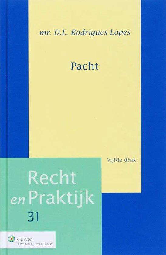 Pacht, Boeken, Overige Boeken, Ophalen of Verzenden