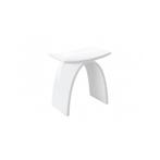 Badkamer Stoel Best Design Lucky Solid Surface Wit, Ophalen of Verzenden, Nieuw, Overige typen